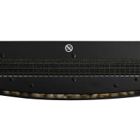 HOMCOM Chimenea Eléctrica de Pared 900/1800W Chimenea Decorativa Chimenea Silenciosa con Mando a Distancia Termostato Efecto Llamas para Sala 25-30 m² Negro - details 3