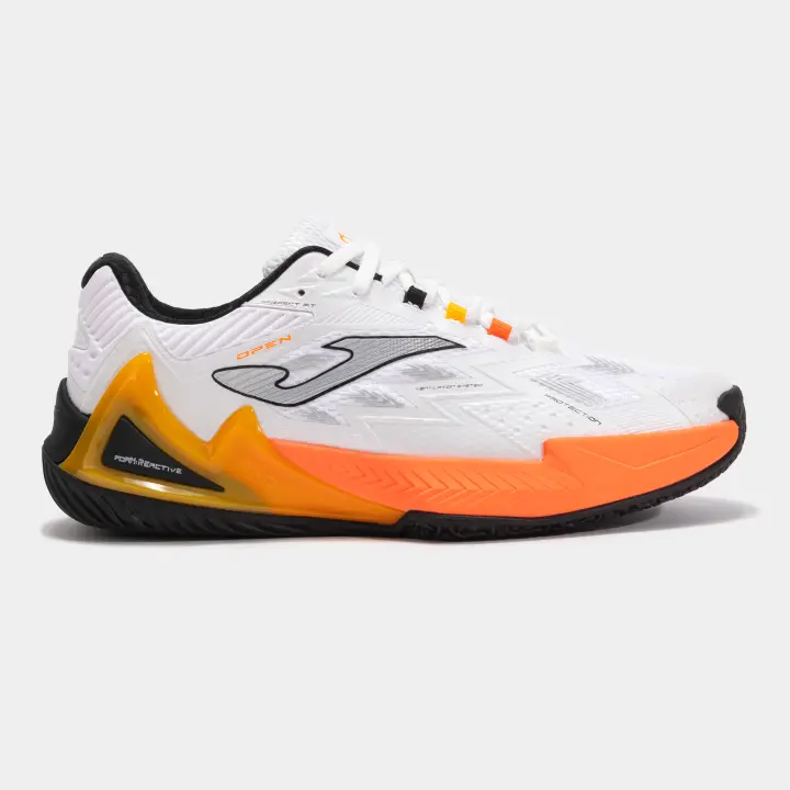 Zapatillas Open Men 2516 Blanco/Naranja Saffron - zapatillas de pádel - 1