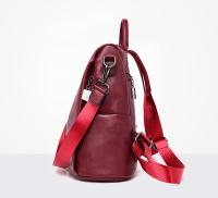 Mochila De Piel antirobo para Mujer, vintage Bolso de Hombre, mochila Viaje Alta capacidad - details 7