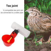 Conector De Tee Para Bebederos Y Bebedoras Automáticos De Plástico PVC Para Pollos Y Pájaros 20/25mm Set De 30-6 Piezas - details 3