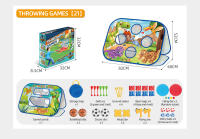 <Regalo divertido> Juguete deportivo sensorial interactivo para padres e hijos al aire libre con objetivo de lanzar pelotas adhesivas y saco de arena tres en uno - details 18