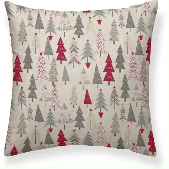 BL BELUM - Funda cojín Navidad- Funda cojin Merry Christmas 31 50x50 Terciopelo con Solapa - 1