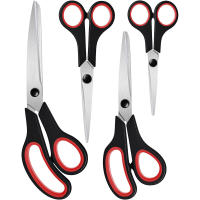 Tijeras De Propósito General 3-Pack Tijeras Pesadas Con Hojas Gruesas Y Filosas Y Mango Suave Conjunto De Tijeras De Alta Calidad - details 7