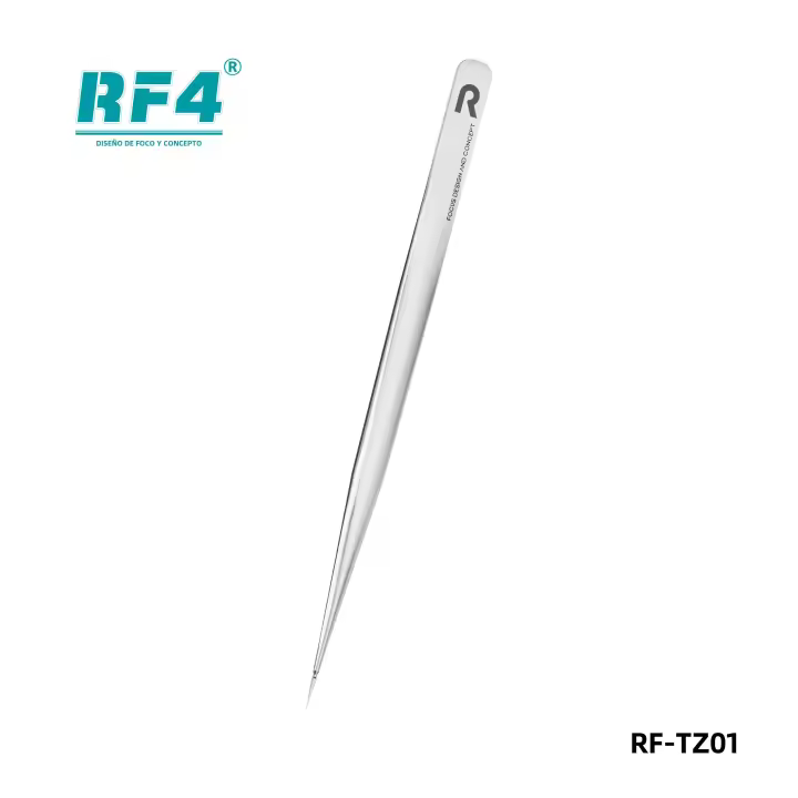 Aguja De Precisión RF4 RF-TZ01 De Acero Inoxidable Extra Fina Para Reparación De Teléfonos Móviles Computadoras Y Placas Base - 1