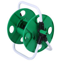 Carro De Riega Jardín Portátil Organizador De Tubo De Agua 25M Soporte De Almacenamiento Para Herramientas De Jardinería Plástico Resistente - details 5