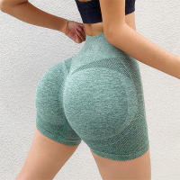Shorts Deportivos Para Mujer High Waist Push up Fitness Yoga Running Leggings De Nylon Spandex Transpirables Y Secado Rápido - details 9