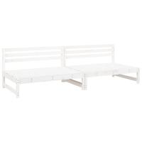 vidaXL Sofás centrales jardín 2 uds madera pino 120x80 cm Pino natural, Pino blanco, Pino gris Conjunto Terraza Muebles Jardín Exterior Juego de Muebles de jardín Mueble Jardín Exterior Muebles de Salon Exterior - details 2