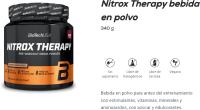 Preentreno de BiotechUSA, con creatina, carbohidratos, aunque libre de azúcar - Nitrox Therapy - *340gr* Varios Sabores - details 0