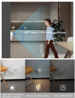 Lámpara Nocturna LED Con Sensor De Movimiento Lámpara De Noche Para Decoración De Habitaciones Y Armarios Con Enchufe EU Luz De Noche Rectangular Para Dormitorio Y Hogar - details 9