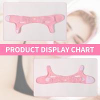 Bandas faciales con correa para el rostro Correa facial con forma de V Correa para el mentón para mujeres y hombres - details 1