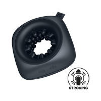 SATISFYER RING STROKER ANILLO MATURBADOR HOMBRE TAMAÑO VIAJE COLOR NEGRO JUGUETES SEXUALES MASCULINO - details 0