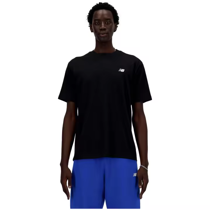 Camisetas De Manga Corta New Balance para Hombre en color Negro - 1