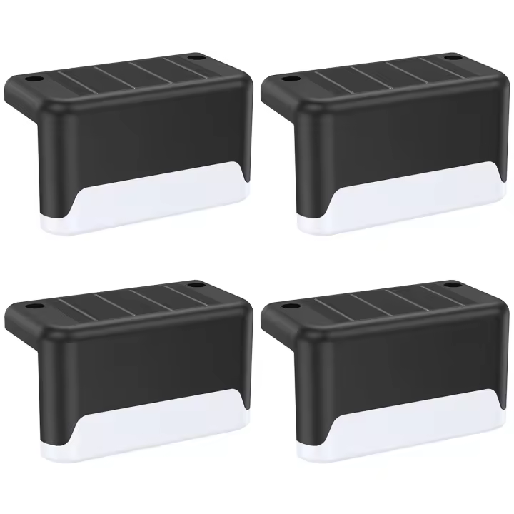 Lámpara Solar LED Para Pasos Exteriores Impermeable Iluminación De Patio Y Camino Puerta De Cama Moderna Instalación Auto-Contenida - 1