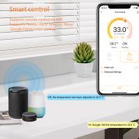 Termostato Inteligente WiFi Tuya Control Remoto De Temperatura Para Calefacción Eléctrica Piso Agua/Gas Boilero Compatible Con Yandex Google Home Alexa - details 4