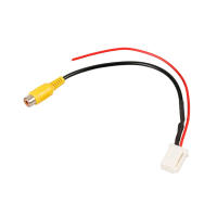 Conector Macho De 4 Pines Para Coche Adaptable Para Radios De Retrovisor Cámara RCA Entrada Plug Y Play Cable De Reversa Para Toyota - details 1