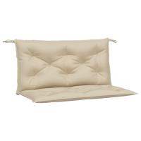 vidaXL Cojines de banco de jardín 2 uds tela Oxford 100x50x7 cm Color Antracita,  Gris,  Crema y mas Cojín Decorativo de Asiento Cojines de muebles de salon - details 0
