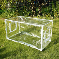 Mini Invernadero Transparente De PVC Plegable Portátil Para Jardín Pequeño Cubierta Protectora Para Plantas De Interior Y Exterior - details 10