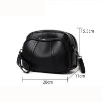 Bolso De Hombro Crossbody Para Mujer En PU Suave Con Cierre De Cremallera Y Detalles De Acero Inoxidable Estilo Fashion Solid Color - details 18