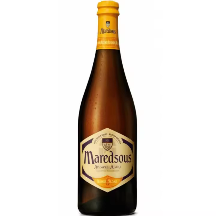 2 uds x Maredsous 6 75Cl cerveza Belga rubia tipo Abadía - 1