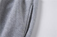 Traje De Dos Piezas Para Pareja Con Capucha Y Mangas Largas Estampado KING Y QUEEN Para Otoño E Invierno Estilo Casual - details 9