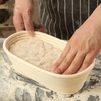 Cesta De Henequén Para Levantamiento De Panecillos Brotform De Algodón Ecológico Para Fermentación Y Hornear Suministros De Panadería - details 1