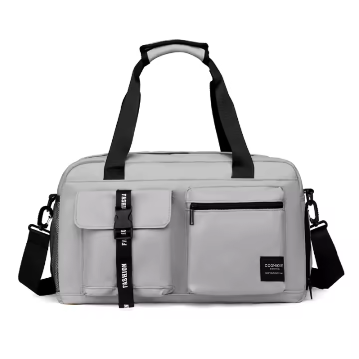 Mochila Deportiva Grande Para Mujer Bolsa De Mano Fitness Natación Yoga Gimnasio Viaje Con Bolsillo Para Zapatillas Secado Secado Y Humedal Nylon 36-55L - 1