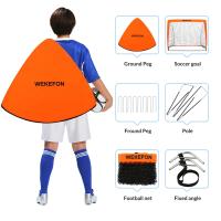 Juego De 2 Redes De Fútbol Para Niños Puerta De Fútbol Portátil Pop up Para Juegos Al Aire Libre Y Interior Práctica De Fútbol En El Jardín - details 5