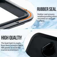 Tapa De Acceso Para Piso ABS Impermeable Y Anti-UV Antideslizante Inspección Marítima Barco Yate RV 15x11 Pulgadas - details 6