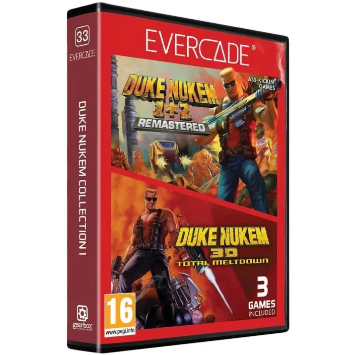 Cartucho con Juegos Duke Nukem Collection 1 para Videoconsola Evercade - 1