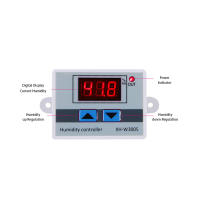 Controlador De Humedad Digital W3005 XH-W3005 Sensor De Humedad Regulador De Humedad 12V 24V 220V Hygrometer Interruptor De Control De Humedad - details 1