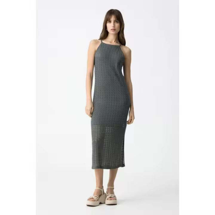 Marcas Mujer Ropa Tiffosi Tiffosi mujer Vestidos y monos  Vestido -Tiffosi- Menippe_1 verde - 1