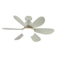 Ventilador De Techo Con Luz LED De 30W Base E27 Control Remoto 3 Modos De Iluminación Ajustables Alta Potencia De Viento Moderno - details 0