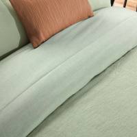 Manterol - Edredón duvet de entretiempo efecto arrugado con tejido suave y resistente para los meses de primavera y otoño. - details 1