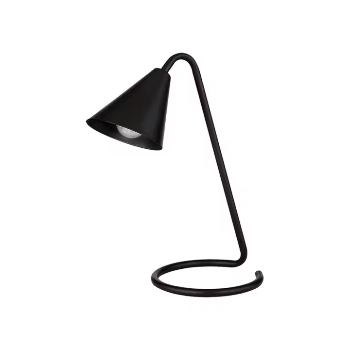 Lampara Flexo Excritorio Negro E14 Metal MONTY  RABALUX - 1