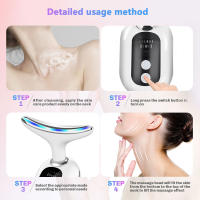 Inicio instrumento de belleza para el cuello instrumento de introducción instrumento de patrón de cuello rejuvenecimiento de fotones introducción facial instrumento de masaje instrumento de protección del cuello blanco - details 5