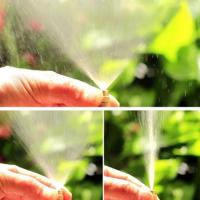 Juego De Riega Automático Universal 5-20M Con Boquilla De Cobre Rotativa Para Jardín Y Balcones Kit De Riego Con Atomización - details 7