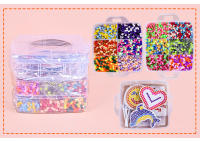 Juego De Puzle 3D Cartoon Hama Beads Set De 9000 Piezas Tamaño 5mm DIY Toy Para Niños Y Adultos Interés Por La Ciencia - details 5
