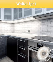 Tira LED COB Regulable 24V 12V 8mm 320LEDs/m Luz Flexible Para Decoración De Habitaciones 3000K 4000K 6000K 1m 5m - details 9