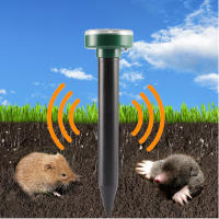 Repelente De Rata Solar Ultrasonido Para Jardín Y Campo Luz De Exterior Con Repelente De Plagas Instalación Auto-Contenida ABS 5W 3V Vida Útil 30000 - details 0