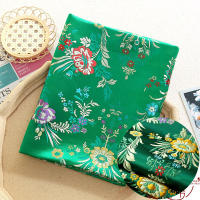 Tela De Brocado Floral Retro En Jacquard Para Vestido De Escenario Traje De Sastre Decoración Del Hogar Bolsa De Satén DIY Artículos De Tela - details 9