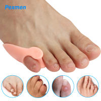 Corrector De Bigote De Gel Pexmen 2/4 Piezas Separador De Dedos Pequeños Almohadillas Para Alivio Del Dolor De Callos Y Ampollas - details 0
