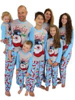 Conjunto De Pijamas Navideños Familiar 2023 Con Diseño De Payaso De Nieve Para Padres E Hijos Incluye Top Y Pantalones Adecuado Para Dormir En Familia - details 10