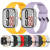 Correa De Silicona Original Para Reloj Inteligente Redmi Watch 5 4 eSIM Accesorios Deportivos Compatible Con Xiaomi Mi Band 8 9 pro - details 4