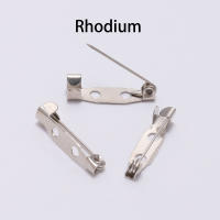 50pcs Broches De Seguridad 15 20 25mm Base Para Broches Encuentros Broches Clip Base En Blanco Para Fabricación De Joyas Accesorios Para Ropa - details 2