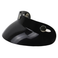 Visera De Sol Para Moto Universal Negra Con 3 Cierres Sombrilla De Protección Accesorio Para Coche Material PU - details 3