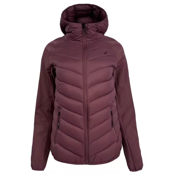Chaquetas Mujer Joluvi Hibrida Corno W Burdeos 237830 - 1