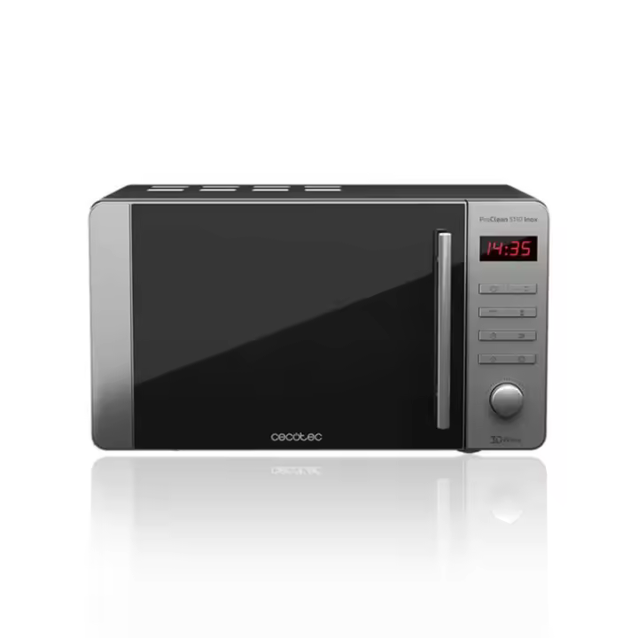 MICROONDAS CECOTEC 20L CON GRILL PROCLEAN 5110 INOX - 1