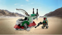 MICROFIGHTER: NAVE ESTELAR DE BOBA FETT - LEGO STAR WARS 75344 - details 1