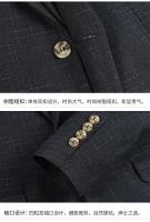Traje De Novio 2025 Para Hombre Con Chaleco Y Pantalones Talla Regular Estilo Casual Formal Cuadros Moda Negocios Vestimenta Para Bodas Y Trabajo - details 39