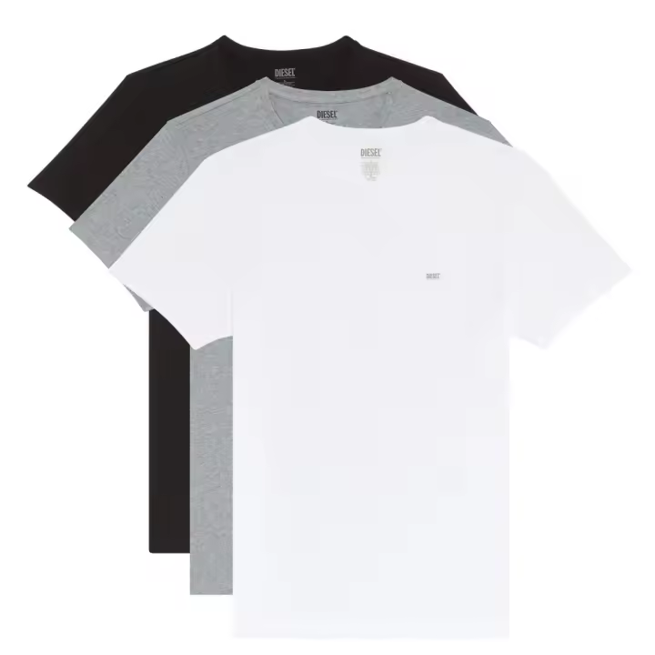 Pack de Tres Camisetas 00SPDG, Marca Diesel, Variedad de Color y Talla, Para hombre - 1